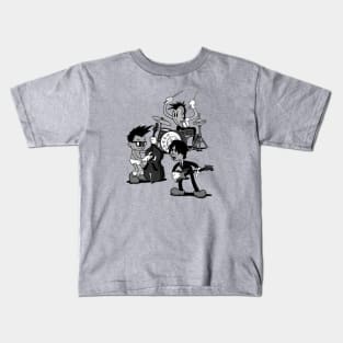 Blink 1932 punk band in 1930s rubber hose style cuphead Kids T-Shirt